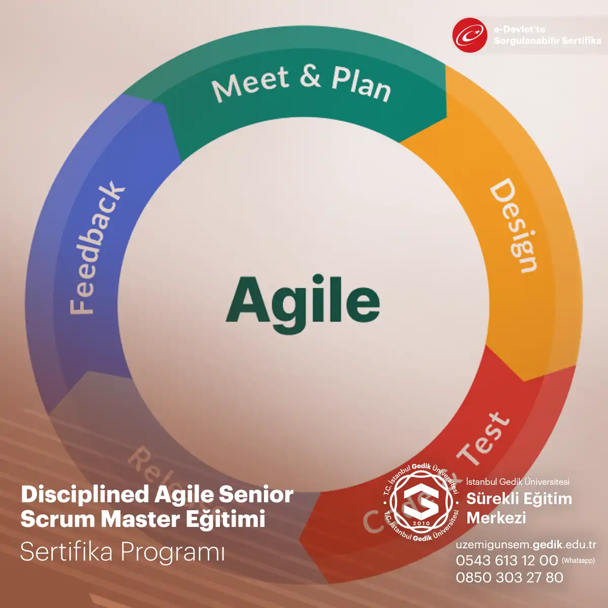 Disciplined Agile Senior Scrum Master Eğitimi 